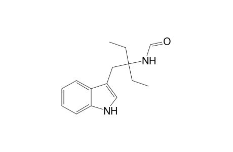 1-Ethyl-1-(1H-indol-3-ylmethyl)propylformamide