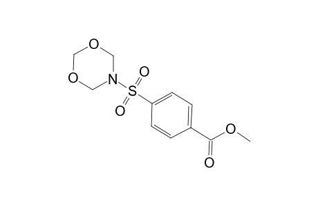 Benzoic acid, 4-[(dihydro-4H-1,3,5-dioxazine-5-yl)sulfonyl]-, methyl ester