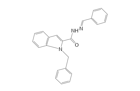 1-benzylindole-2-carboxylic acid, benzylidenehydrazide