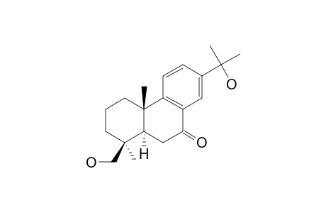 MAJUSANIN_C;15-HYDROXY-7-OXOABIETA-8,11,13-TRIEN-19-OL