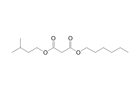 Malonic acid, hexyl 3-methylbutyl ester