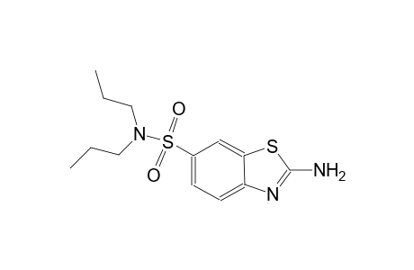 6-benzothiazolesulfonamide, 2-amino-N,N-dipropyl-