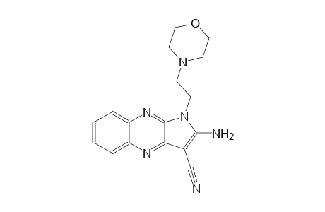 1H-pyrrolo[2,3-b]quinoxaline-3-carbonitrile, 2-amino-1-[2-(4-morpholinyl)ethyl]-