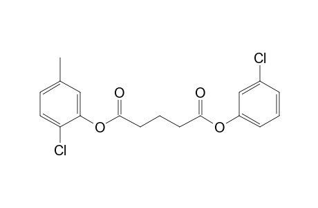 Glutaric acid, 3-chlorophenyl 2-chloro-5-methylphenyl ester