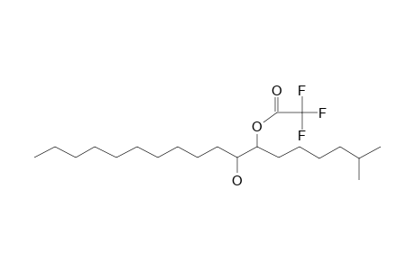 2-Methyloctadecanedi-7,8-ol, 7-o-trifluoroacetyl-