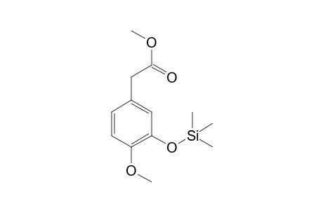 Acetic acid, [4-methoxy-3-(trimethylsiloxy)phenyl]-, methyl ester