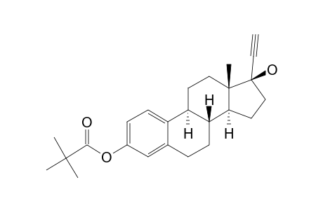 17.alpha.-Ethynylestradiol, 3-(trimethylacetate)