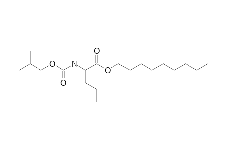 L-Norvaline, N-isobutoxycarbonyl-, nonyl ester