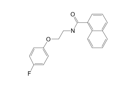 N-[2-(4-Fluorophenoxy)ethyl]-1-naphthamide