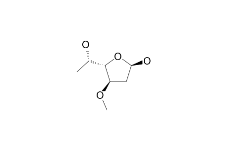 2,6-DIDEOXY-3-O-METHYL-L-RIBO-HEXOSE;L-CYMAROSE;ALPHA-FURANOSE