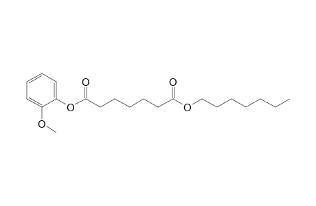 Pimelic acid, heptyl 2-methoxyphenyl ester