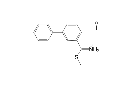 METHYL-[1,1']-BIPHENYL-3-CARBOXIMIDOTHIONATE-HYDROIODIDE