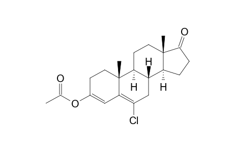 Androsta-3,5-dien-17-one, 3-(acetyloxy)-6-chloro-