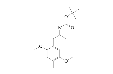 (2,5-dimethoxy-a,4-dimethylphenethyl)carbamic acid, tert-butyl ester