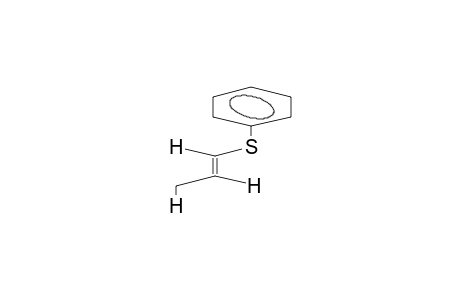 Benzene, (1-propenylthio)-