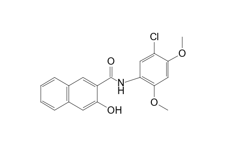 5'-chloro-2',4'-dimethoxy-3-hydroxy-2-naphthanilide