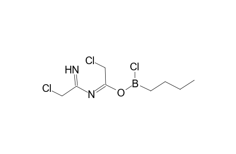 Ethanimidamide, N-[1-[(butylchloroboryl)oxy]-2-chloroethylidene]-2-chloro-