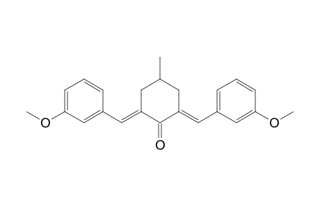 cyclohexanone, 2,6-bis[(3-methoxyphenyl)methylene]-4-methyl-, (2E,6E)-