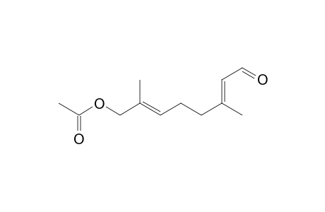 2,6-Octadienal, 8-(acetyloxy)-3,7-dimethyl-, (E,E)-