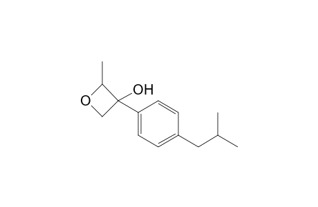 2-Methyl-3-(p-isobutylphenyl)oxetan-3-ol