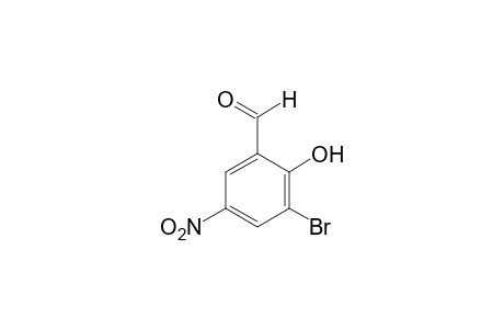 3-Bromo-5-nitrosalicylaldehyde