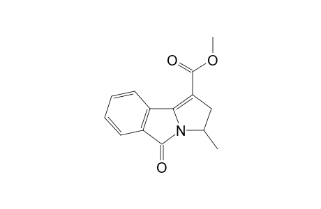 3-Methyl-5-oxo-2,5-dihydro-3H-pyrrolo[2,1-a]isoindole-1-carboxylic acid methyl ester