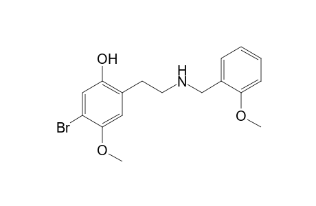 25B-NBOMe-M (O-demethyl-) isomer 1 MS2