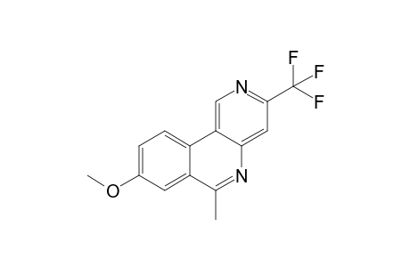 8-Methoxy-6-methyl-3-(trifluoromethyl)benzo[c][1,6]naphthyridine