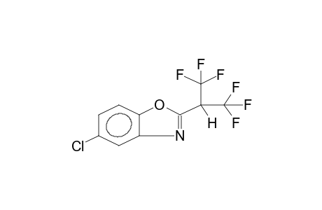 2-(ALPHA-HYDROHEXAFLUOROISOPROPYL)-5-CHLOROBENZOOXAZOLE