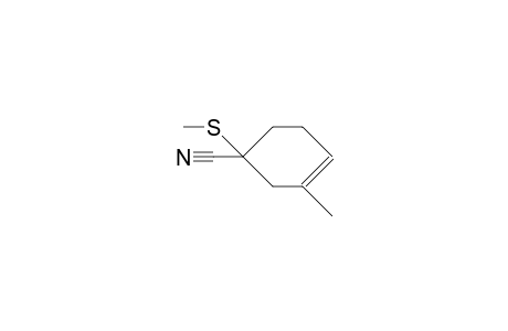 1-Cyano-3-methyl-1-thiomethyl-3-cyclohexene