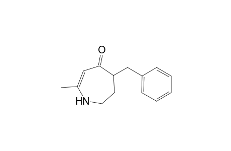 5-Benzyl-1,5,6,7-tetrahydro-2-methyl-4H-azepin-4-one