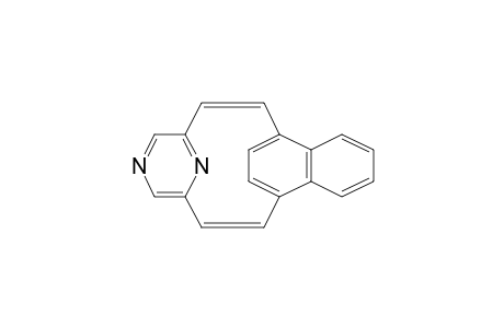 [2](1,4)Naphthaleno[2](2,6)pyrazinophane-1,11-diene
