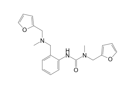 N-(2-furylmethyl)-N'-(2-{[(2-furylmethyl)(methyl)amino]methyl}phenyl)-N-methylurea