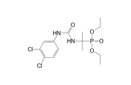 Diethyl (2-{[(3,4-dichlorophenyl)carbamoyl]amino}propan-2-yl)phosphonate