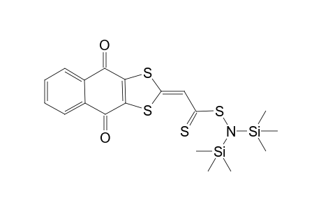 (4,9-Dioxanaphtho[2,3-d]-1,3-diol-2-ylidene)-dithioacetyl-bis(trimethylsilyl) - aminoester