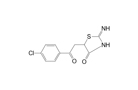 2-Imino-5-[2-(4-chlorophenyl)-2-oxoethyl]-4-oxo-1,3-thiazolidine