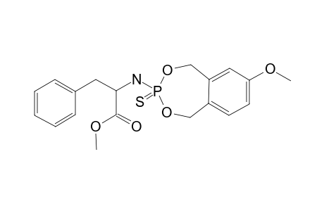 METHYL-2-[(7-METHOXY-3-SULFIDO-1,5-DIHYDRO-2,4,3-BENZODIOXAPHOSPHEPIN-3-YL)-AMINO]-3-PHENYLPROPANOATE