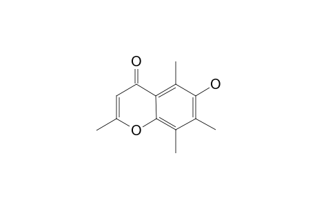 6-HYDROXY-2,5,7,8-TETRAMETHYL-4H-4-CHROMENONE