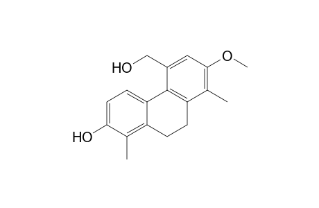 2-HYDROXY-5-(HYDROXYMETHYL)-7-METHOXY-1,8-DIMETHYL-9,10-DIHYDROPHENANTHRENE