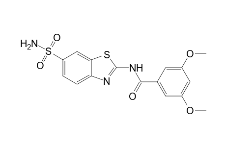 N-[6-(Aminosulfonyl)-1,3-benzothiazol-2-yl]-3,5-dimethoxybenzamide
