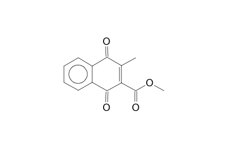 2-Naphthalenecarboxylic acid, 1,4-dihydro-3-methyl-1,4-dioxo-, methyl ester