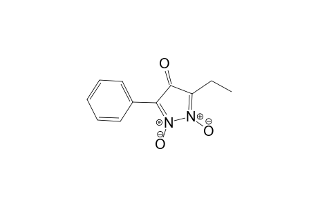 3-ETHYL-5-PHENYL-4-OXO-4H-PYRAZOLE-1,2-DIOXIDE