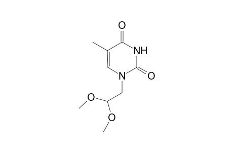 1-(2,2-dimethoxyethyl)-5-methyl-pyrimidine-2,4-dione