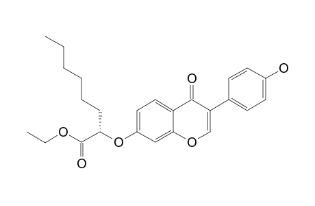 7-O-ALPHA-CARBOXYHEPTYLDAIDZEIN-ETHYLESTER