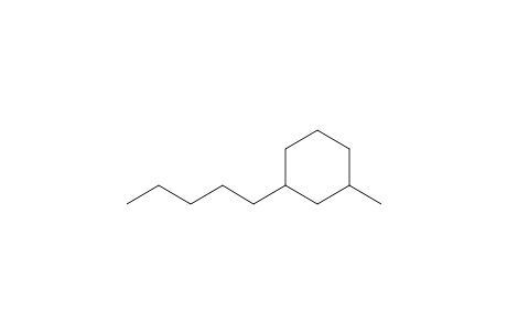 Cyclohexane, 1-methyl-3-pentyl-