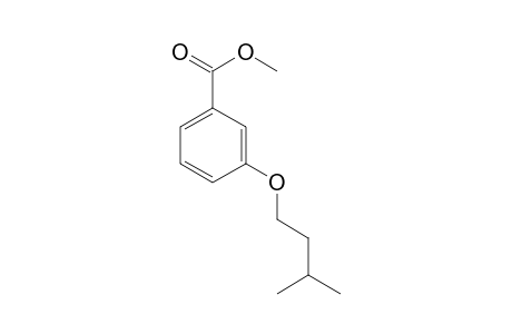 Benzoic acid, 3-(3-methylbutyl)oxy-, methyl ester