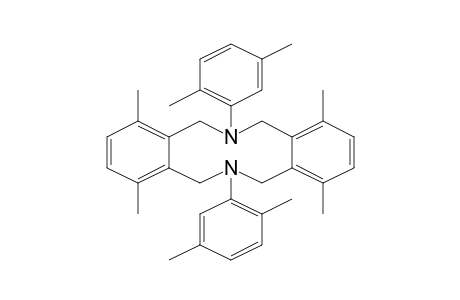 6,13-Bis(2,5-dimethylphenyl)-1,4,8,11-tetramethyl-5,6,7,12,13,14-hexahydrodibenzo[c,H][1,6]diazecine