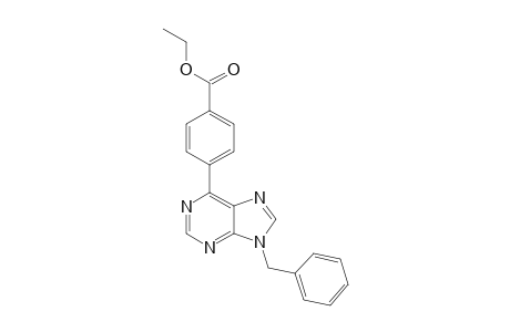 9-Benzyl-6-(4-carboethoxyphenyl)purine