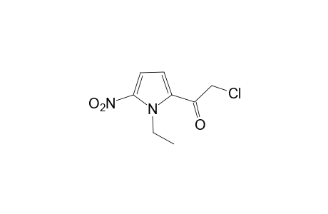 chloromethyl 1-ethyl-5-nitropyrrol-2-yl ketone