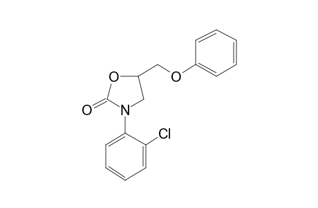 3-(o-Chlorophenyl)-5-phenoxymethyl-2-oxazolidone